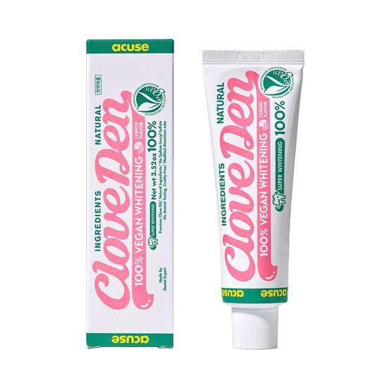 cloveden vegan super whitening toothpaste 100g