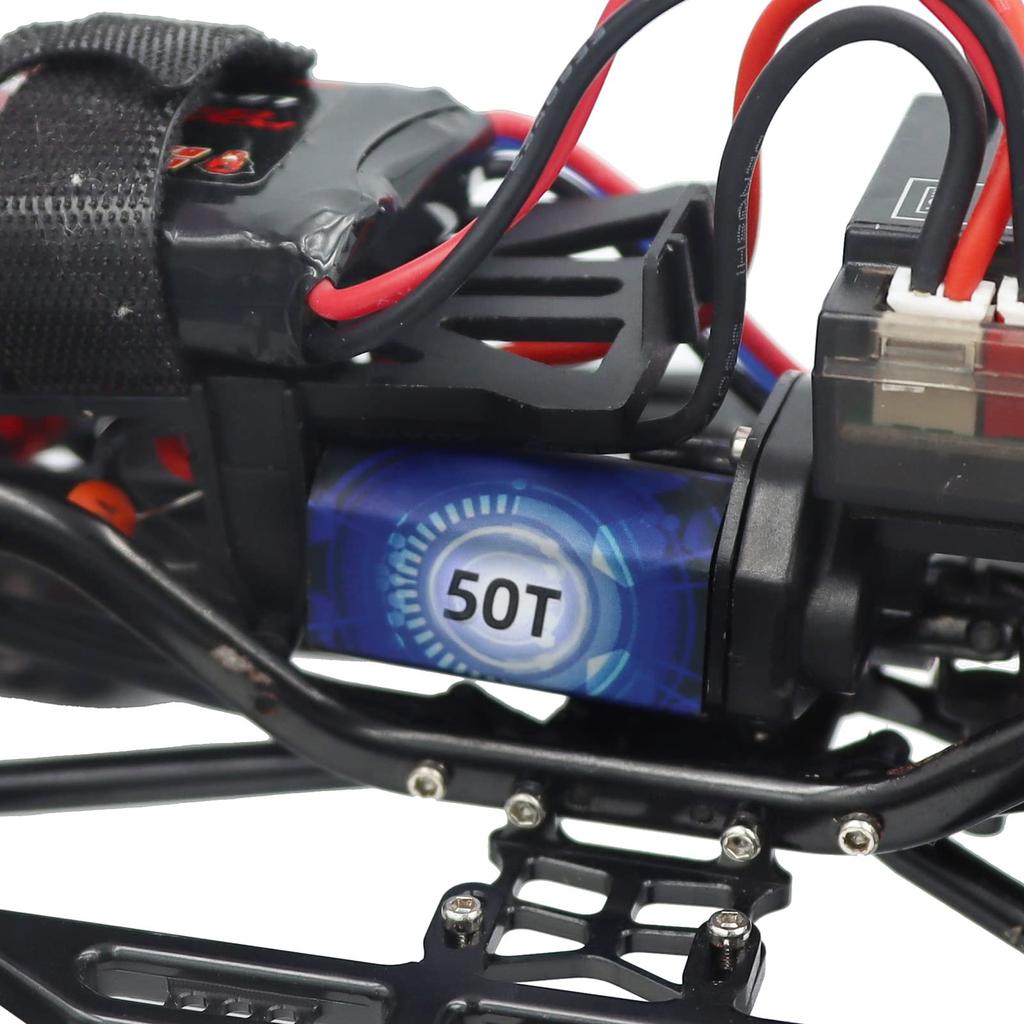 050 Brushed Motor with Metal Mount Rc Crawler Motors Rc Car Parts Rc Brushed Motor Replacement Accessories for Axi00001 Axi90081