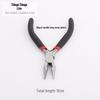 DIY Jewelry Making Tool Set: Chain Cutters, Needle Bending Pliers, Round Nose, Pointed Nose, Angled Nose, Cutting, and Hand Pliers.
