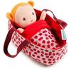 Lilliputiens Doll Baby In a Basket with Clothes and a Blanket Aghate