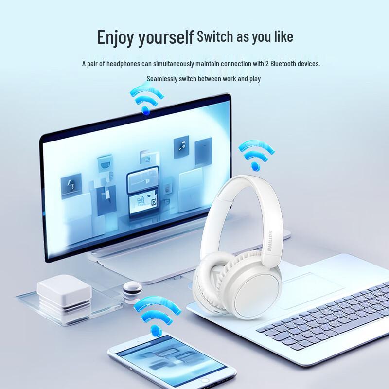Philips TAH5209 Wireless Over-Ear Headphones