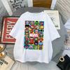 Fashion NewT-Shirt Summer Women's Cartoon Short Sleeve Streetwear Y2k Top Funny Women's T-Shirt Tops