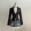 Damen Mode Langarm V-Ausschnitt Freizeit Blusen & Hemden