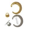 Vintage Open Cuff Bracelet Wrist Jewelry Fashion Luxury Ring Hollowed-out Round Bead Bracelet  Gift