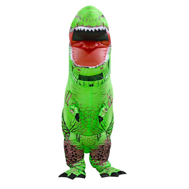 Aufblasbares Dinosaurier-Fahrradkostüm – Lustige Requisite für Partys & Cosplay