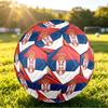 Serbia Printed Size 5 Soccer Ball Wear Resistant Standard Adult Training Football Fan Gift for Indoor Outdoor Match Sports