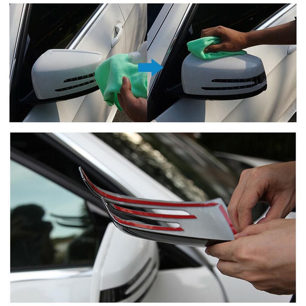 2pcs Side Rrview Mirror Cover Decorative Trim   Fit for   A B C E   CLA GLA