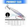 13g/30g/60g Jig Lure Saltwater Fishing Lures Fast Sinking Jigging Baits Fishing Lures Swimbait for Walleye
