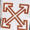 9296 Off-White Summer Men's and Women's Pure Cotton Print Oversized T-shirt Street Wear