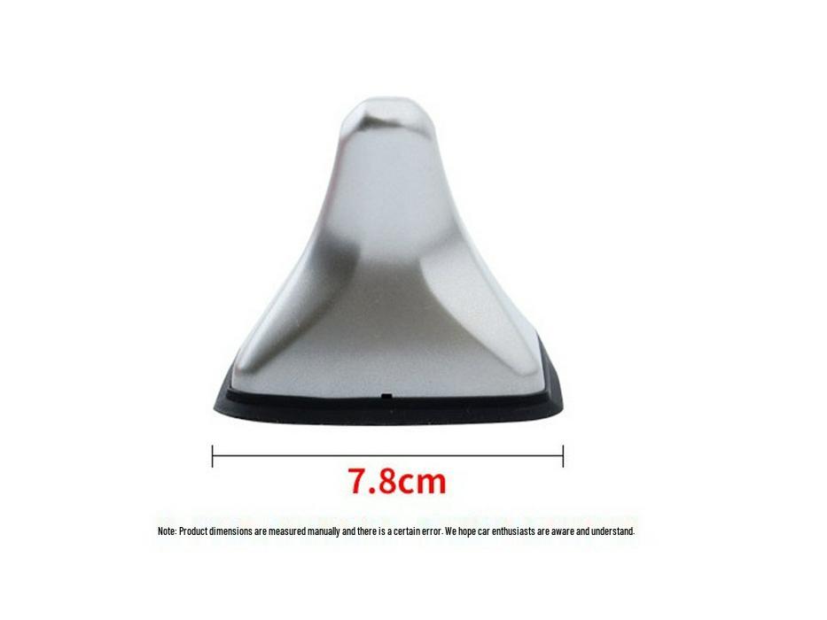 Second Gen Car Shark Fin Antenna: Decorative Tail Wing with Signal Radio Enhancement, No Drilling Required