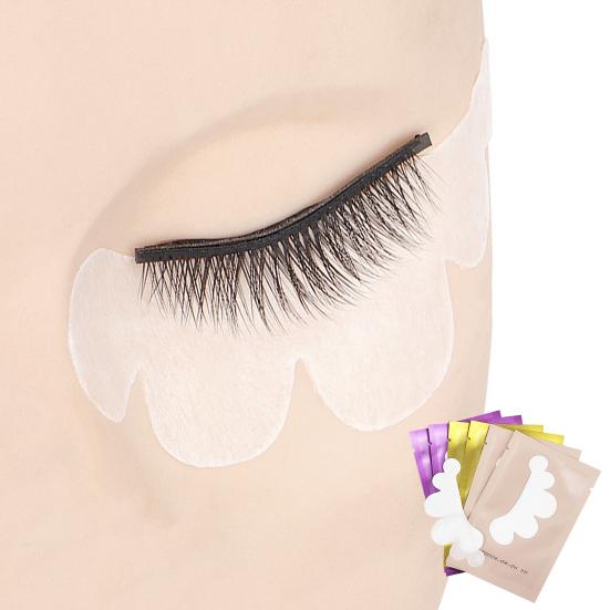 20 Teile/beutel wimpern augen aufkleber gute haftung Schmerzlos Mini Sicher Cloud Typ Wimpern Pad für Weibliche