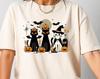 Retro Comfort Halloween Cats Shirt, Halloween Cat Sweatshirt, Funny Halloween Shirt, Spooky Season Gift