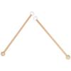 Double Side Practical Wood and Felt Drumsticks Standard Providing Experience Suitable for Drummers Stage Performances
