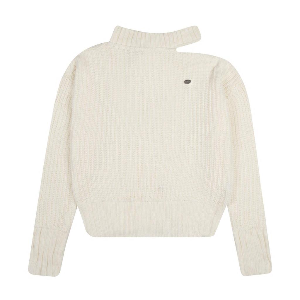 MK Trendy Cross-border Faux Two-piece Button Knit Cardigan Sweater
