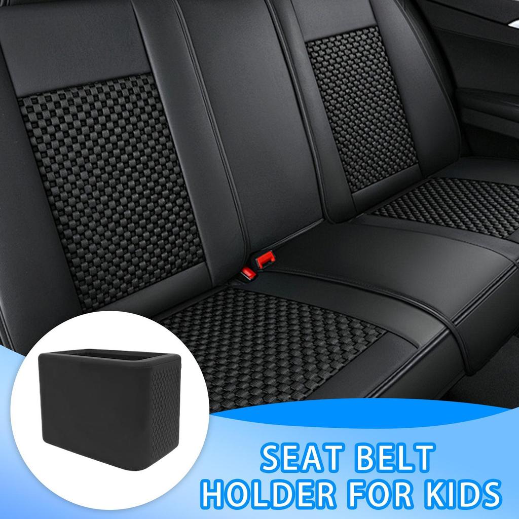 Seatbelt Buckle Holder Silicone Seat Belt Helper Buckle Automotive Rear Seatbelt Buckling Tool For Vehicle Sedan Truck RV