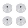 4PCS 20*8mm Aluminum Alloy Amplifier Feet Shock Absorber Amplifier Pads Feet