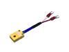 Thermocouple Conversion Compensation Lead K-type Y-terminal Cable, 10cm, Vinyl-coated Wire, K-OF2Y