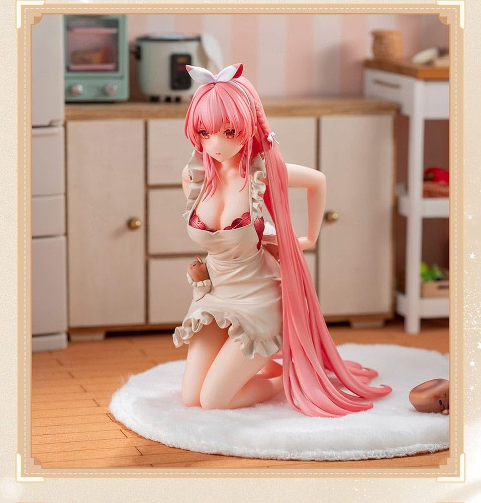 AniMester White Rabbit Rosu Apron Scale PVC ABS Painted Complete Figure Ver. 1/7 &