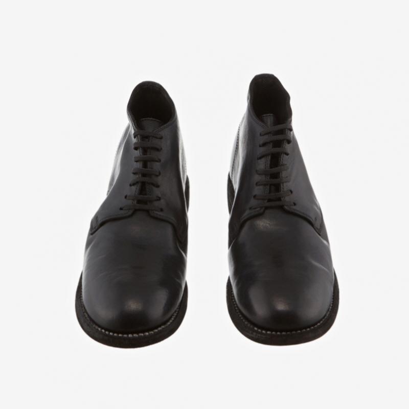 Guidi Soft Horse Full Grain Leather Ankle Boots 994x Blkt