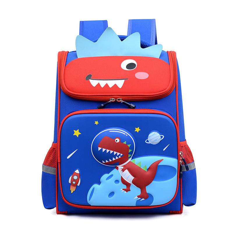 Adorable Cartoon Kids Backpack Large Capacity Spine Protection For Boys And Girls