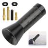 Car Radio Antenna Car Antenna 3.5cm Roof Antenna Powerful FM/AM Reception Carbon Fiber Antenna (Black 3.5cm)