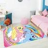 Little Pony (11) Customize your name rug, office chair cushion, home bedroom living room gift.