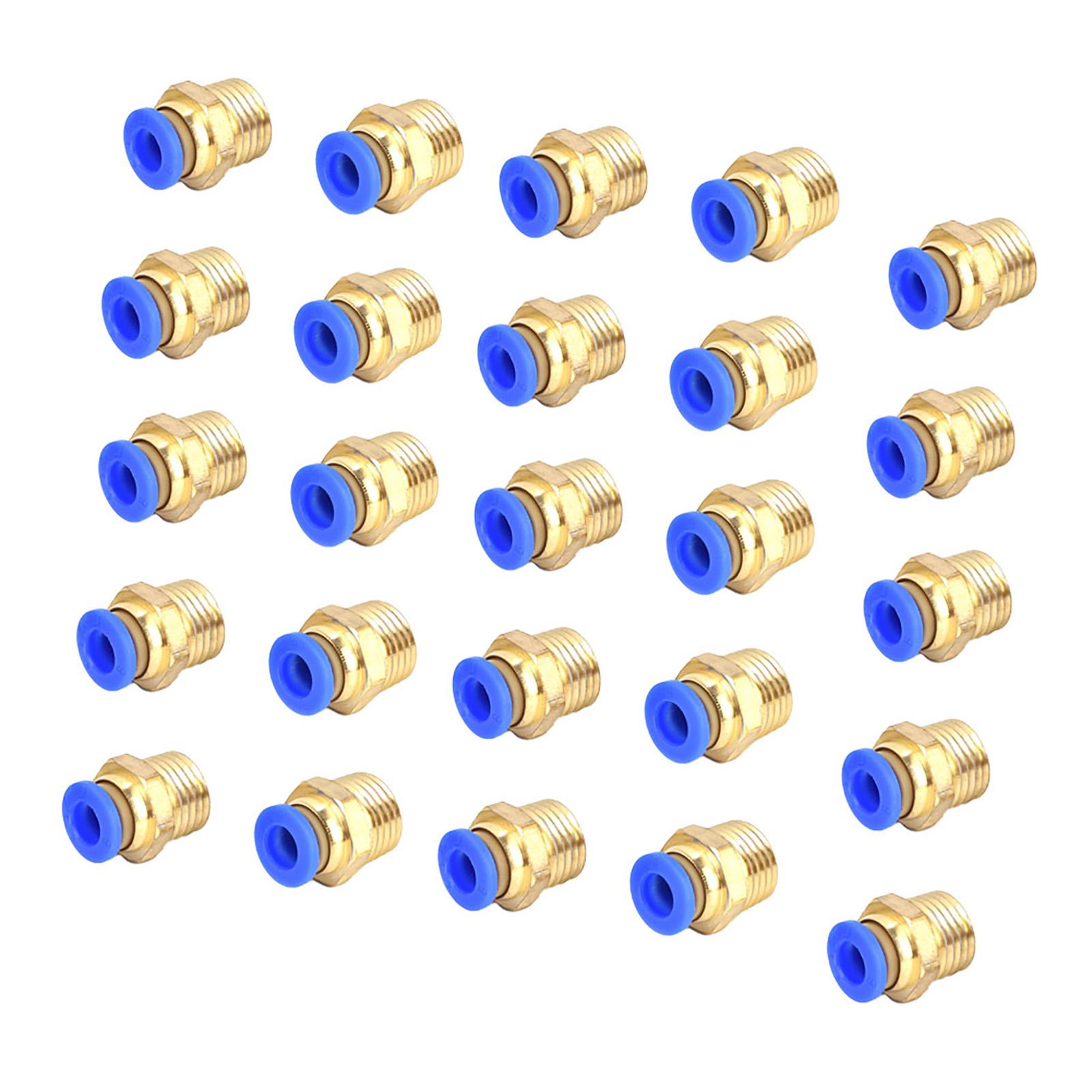 

25 шт. Пневматический быстросъемный пуш-фитинг, адаптер pc6 02 G1 4