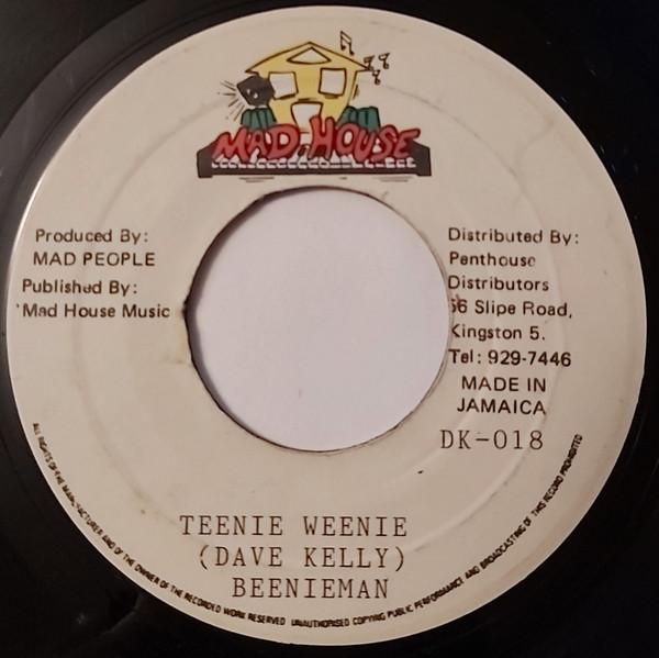 7inch Record BEENIE MAN / KEZI - Teenie Weenie / Ghetto News DK018 Mad House Jamaica Reggae, Ska & Dub Used