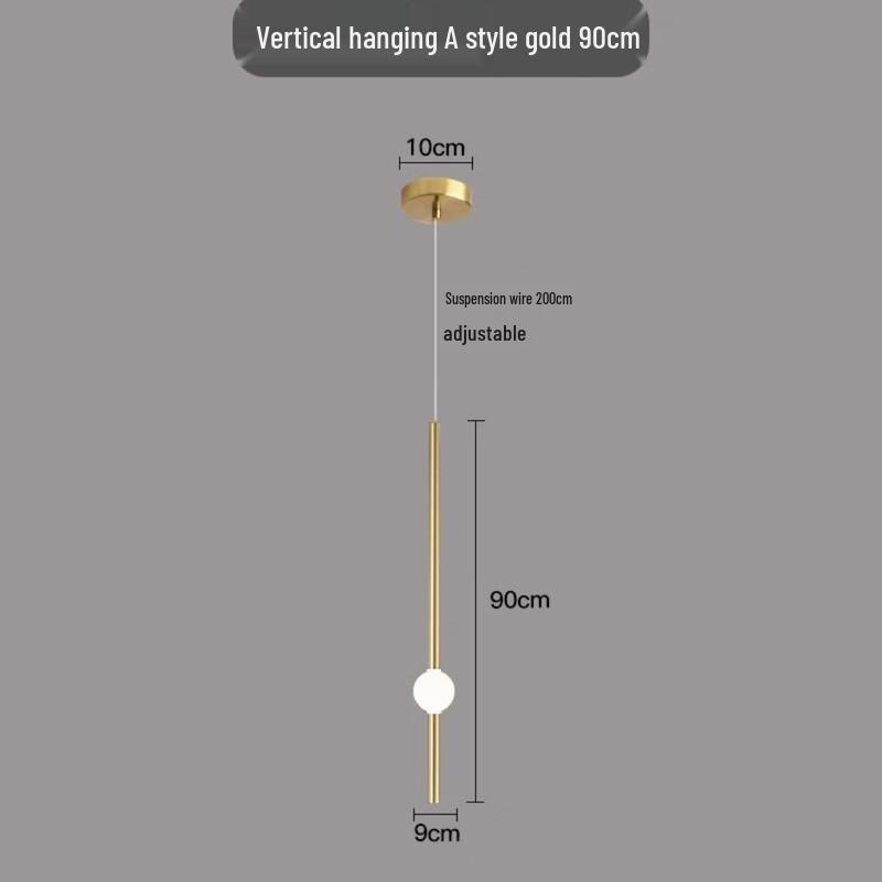UOSU Nordic Minimalist LED Pendant Light