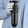 PVC Schwarz Super Großer Buttplug mit Pellets Riesen Dildo Fisting Sexspielzeug Masturbator Großer Schwanz