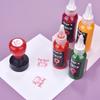 50ml Lichtempfindliche Druckölfarbe Stempelölfarbe Ölstempel-Nachfüllfarbe Lichtempfindliche Tinte Für Schüler Namensstempel Drucken