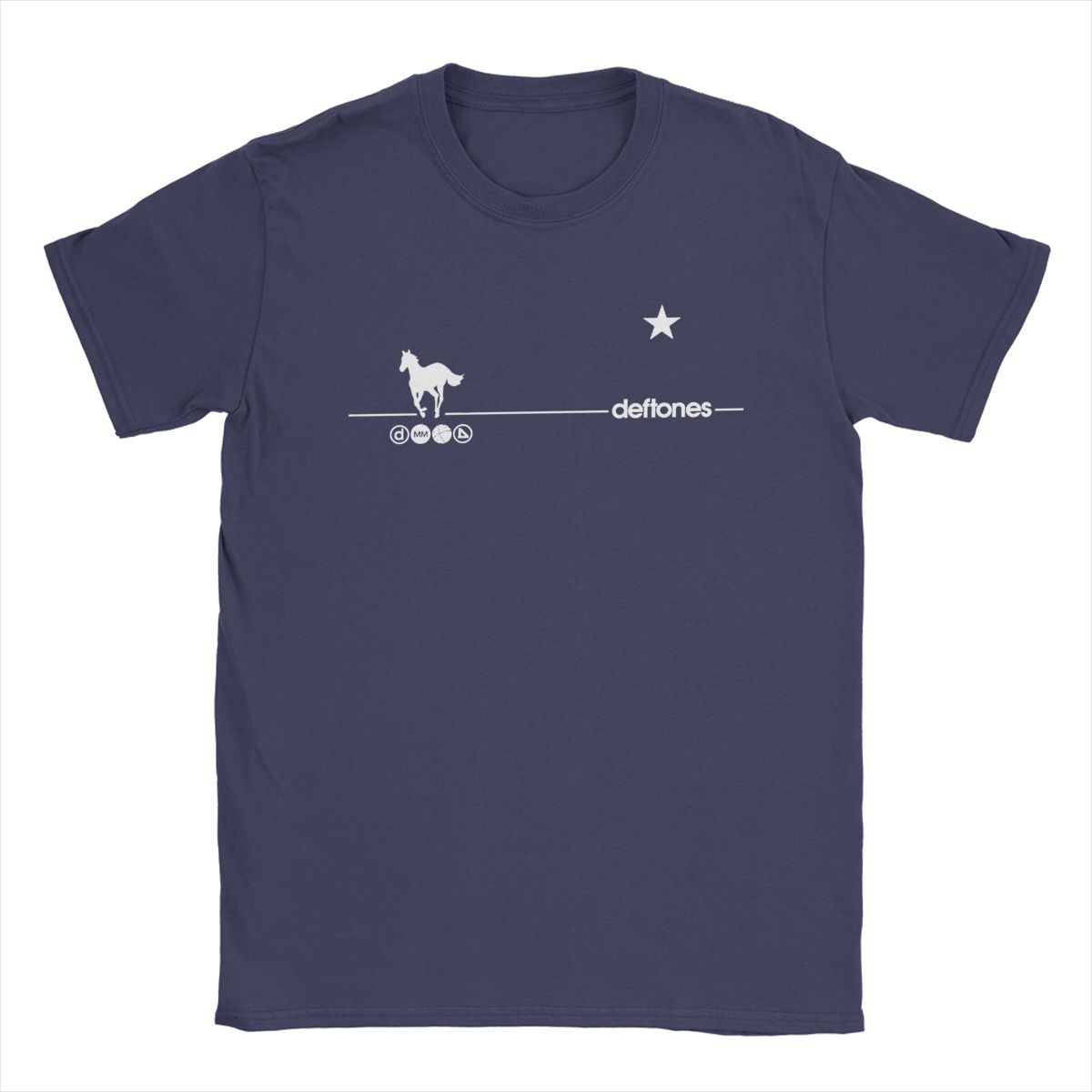 

Deftones Rock Ohms White Pony Outfit Сорочки Чоловічі Жіночі метал Кежуал Бавовна Класичні Футболки S
