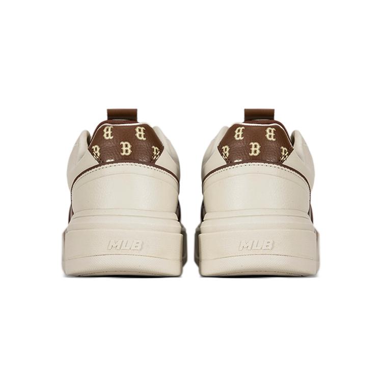 New MLB Chunky Liner Boston Low Top Skateboard Shoes Unisex Brown 3ASXCLR3N-43BRS