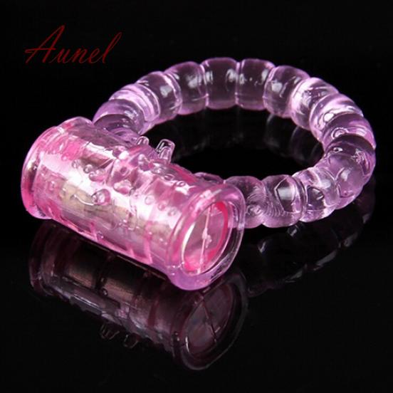 Stretchy Cock Men Vogue Penis Ring Clitoral Stimulation Cockring Vibrator