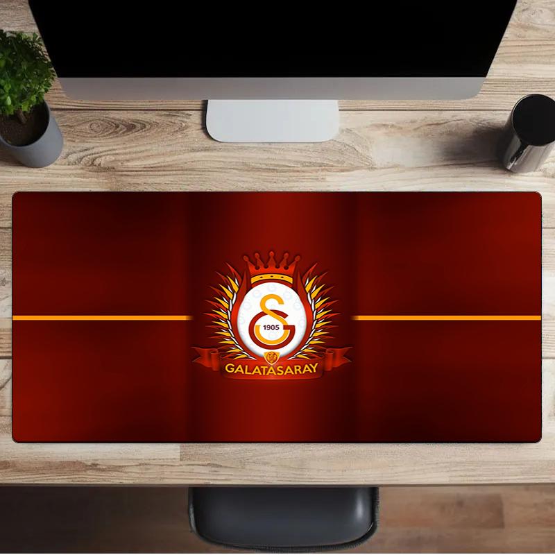 Tappetino per mouse Football Club Galatasaray, Tappetino per mouse da gioco, Tappetino per tastiera, Decorazione da scrivania per computer portatile, Regalo per tifoso, Regalo di compleanno
