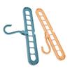 9 Hole Hanger Closet Storage Organizer Multifunctional Rotatable Space Saving Tool for Wardrobe