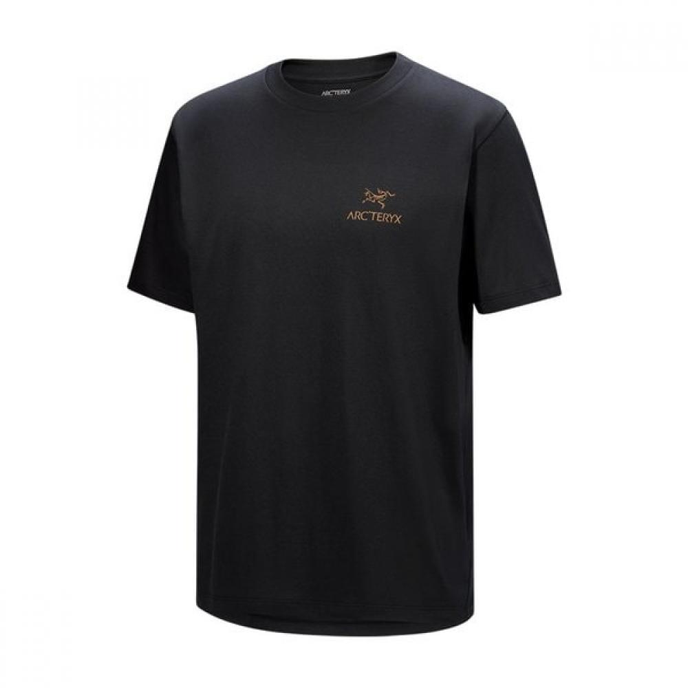 Arc Teryx Fw25 Crag Sl Cotton Bird Word Shirt SS Men S NIGHTSCAPE / LT NIGHT/MD(100)