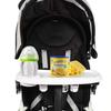 Partition Design Milk Bottle Cup Holder Stroller Accessory Baby Stroller Dinner Table Stroller Tray