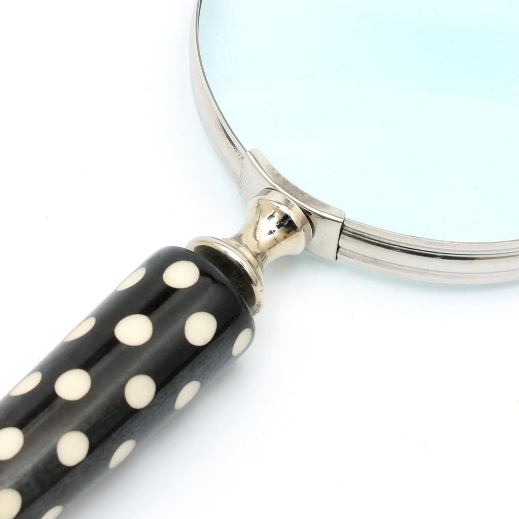 Classic Polka Dot Handle Magnifying Glass