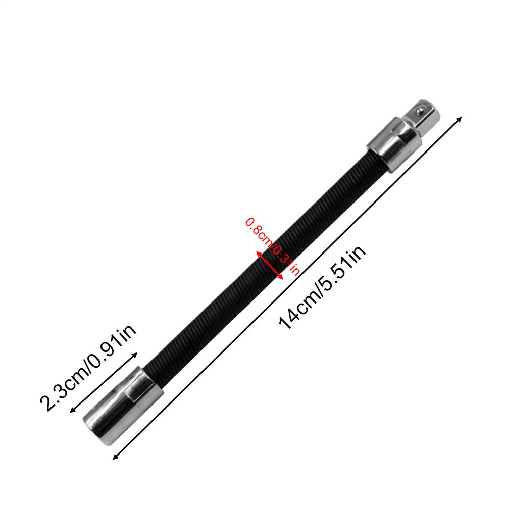 Flexible Shaft Extension Flexible Drill Bit Extension 1/2 Bendable Shaft Bar Extender Flexible Extension For Woodworking