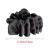 Elegant Women Bow Hair Claw Clips Double-sided Large Satin Shark Hair Claw Solid Bowknot Hairpins Barrettes Hair Accessories