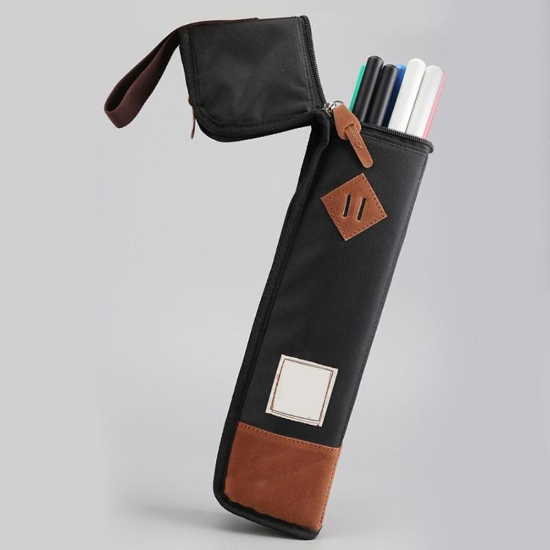 Music Drum Sticks Pouch Drumsticks Bag Drum Sticks Case Perfect for Music Enthusiasts and Studio Recording Session