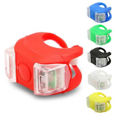 Bicycle  Led  Light 6th Generation Silicone Double-eye Light Bicycle Safety Warning Decorative Light