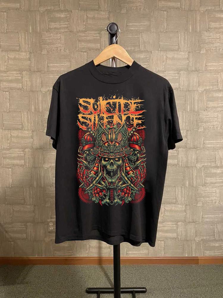 HOT Suicide Silence Black Cotton Shirt Full size S-5XL H02 Unisex T-Shirt M