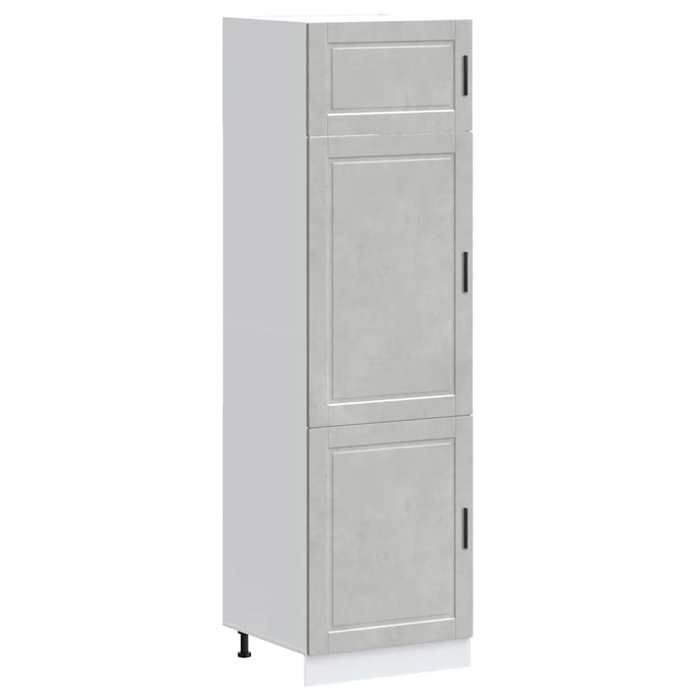 VidaXL Kitchen Cabinet Porto Concrete Grey Engineered Wood 854111