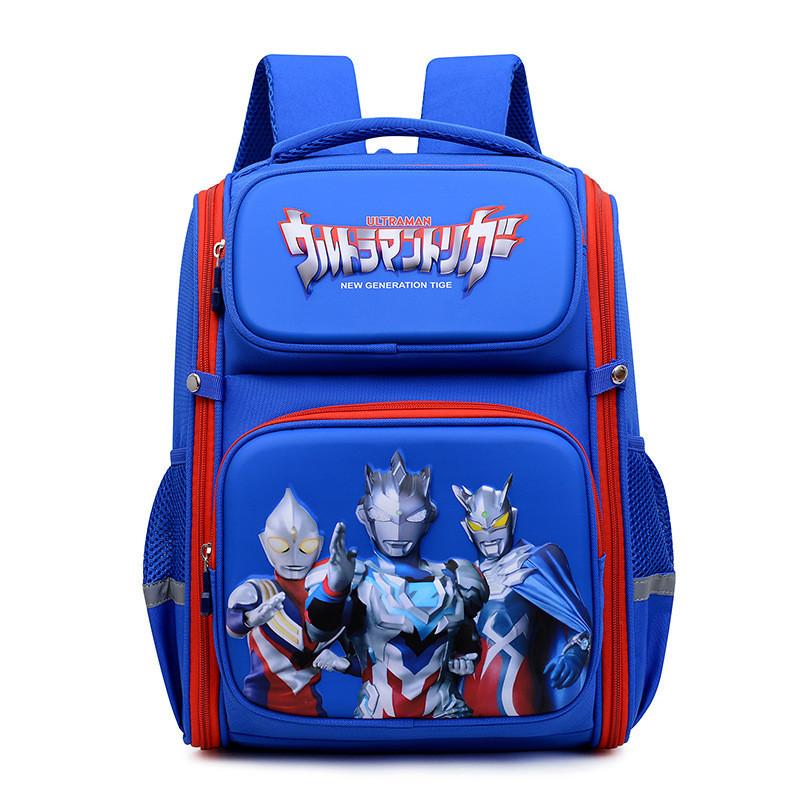 Spacious Cartoon Spiderman School Backpack For Boys And Girls Oxford Fabric