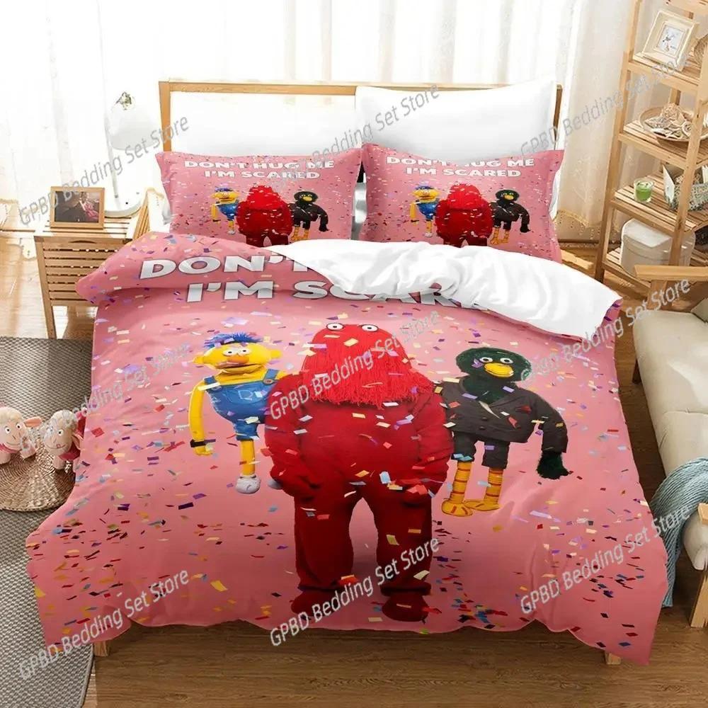 Comforter 3D Print Anime Don'T Hug Me I'M Scared Bedding Set Bedroom Soft Modern S Comefortable Quilt