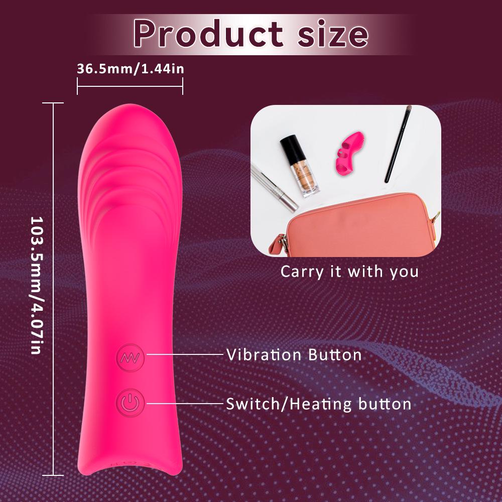 Finger Flicking Clitoral Vibrator: Wearable Orgasmic Stimulator for Couples