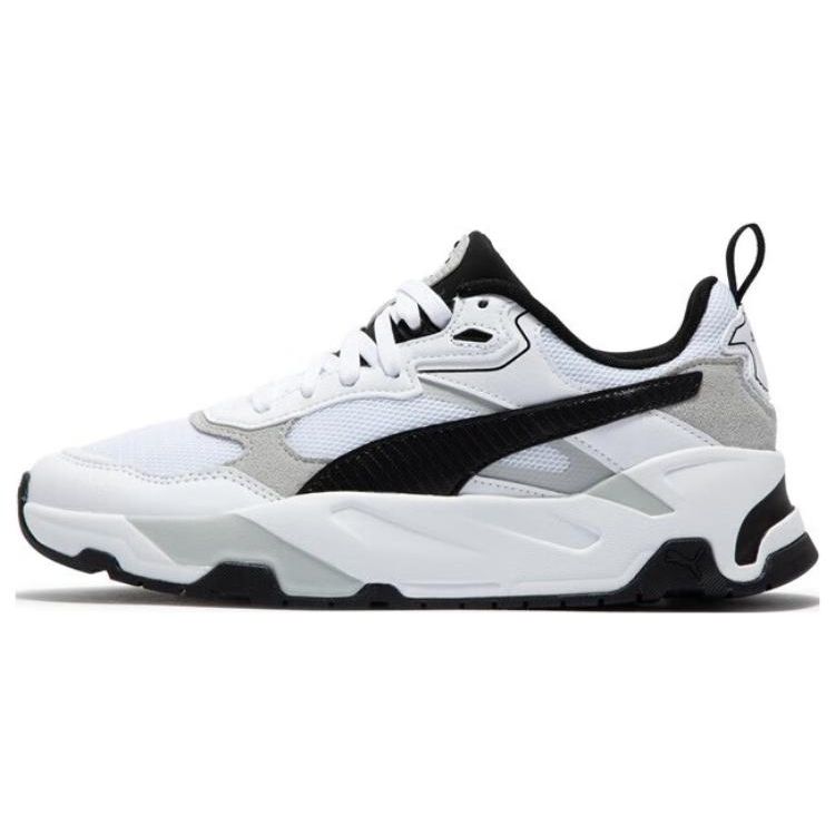 Puma Trinity Unisex White Black Light Grey 389289-01 35.5