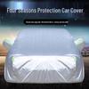 Silver Sunshade Car Cover: Full Protection Against Sun, Rain, and Dust for Sedans and SUVs